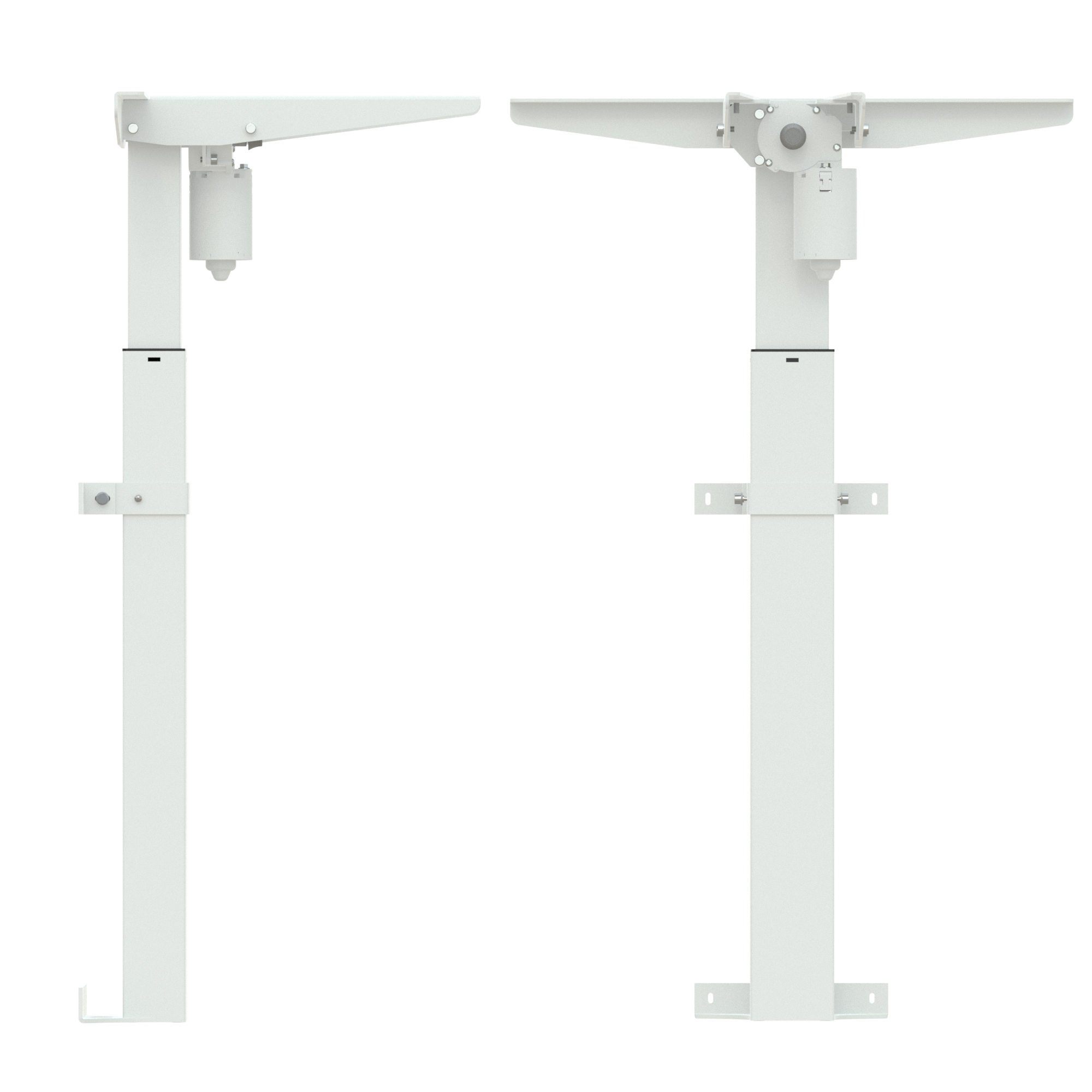 Gestell steh/sitz | Width 54 cm | Weiß